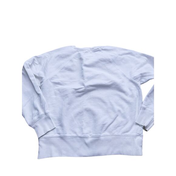 Zadig & Voltaire Graphic Skull Crewneck Sweatshirt White S Edgy Goth Grunge Emo - Picture 3 of 12